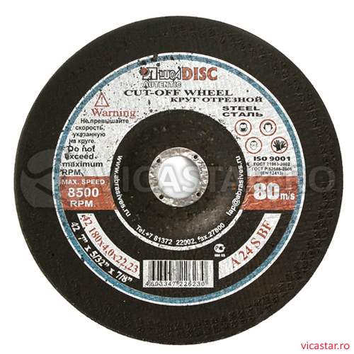 LUGADISC AUT180X4,0X22,2