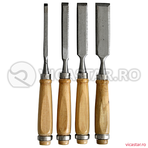 SET DALTA LEMN (4 BUC)