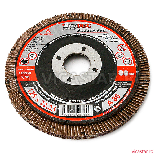 Disc lamelar frontale KLT 5 125X22.2  P80