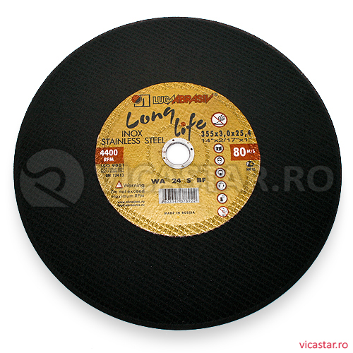 LUGADISC AUT355X3,0X25,4 inox