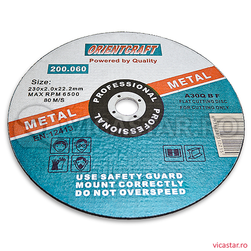 ORIENTCRAFT 230X2,0X22,2, metal